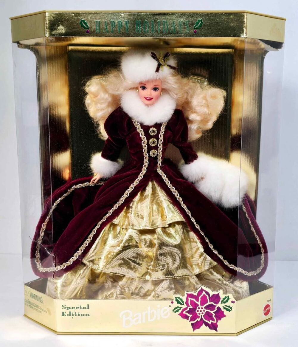 Vintage Collectible Limited Edition 1996 Mattel Holiday Barbie 15646